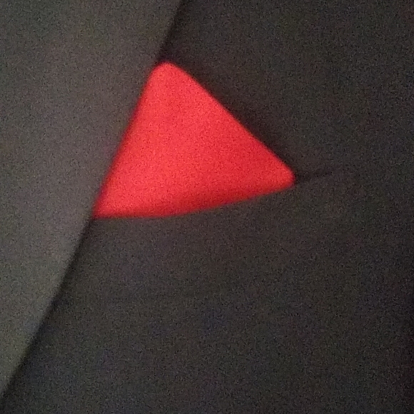 Geoffrey Beene Tux Blazer 1 button 40 Lg $60+shirt - Picture 3 of 7